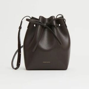 Mansur Gavriel Mocha Mini Mini Bucket Bag